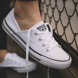 Converse Chuck Taylor Low Top White Shoes